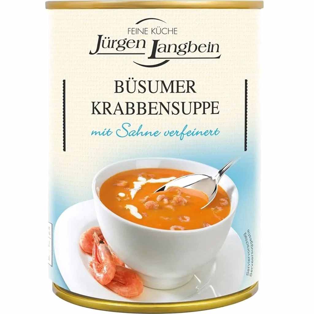Jürgen Langbein Büsumer Krabbensuppe 400ml MHD:15.1.27