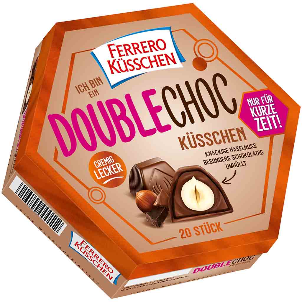 Ferrero Küsschen Double Choc 20er 190g MHD:18.3.24