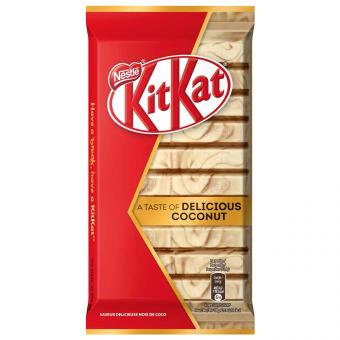 KitKat Delicious Coconut Tafelschokolade 112g MHD:3.9.22