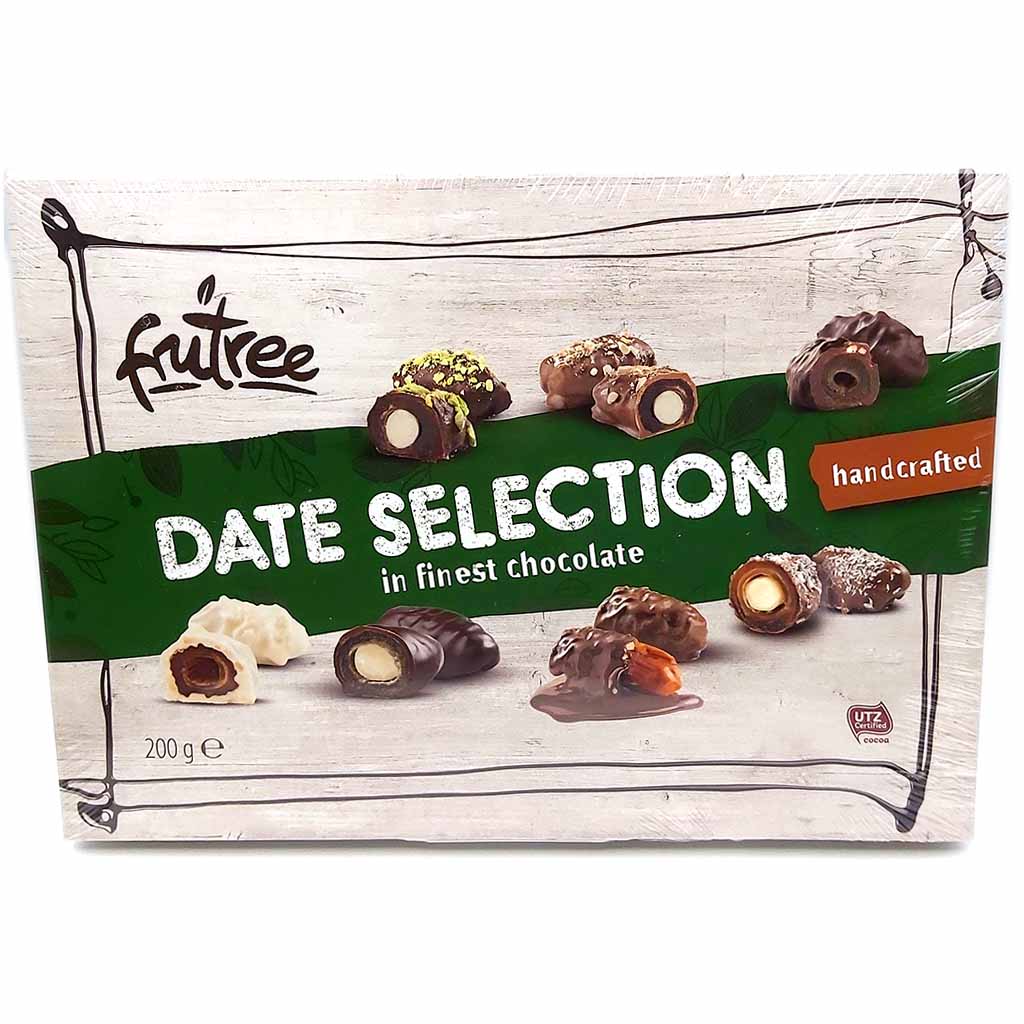 Date Selection mit Milch & Weisser Schokolade 200g MHD:2.7.20