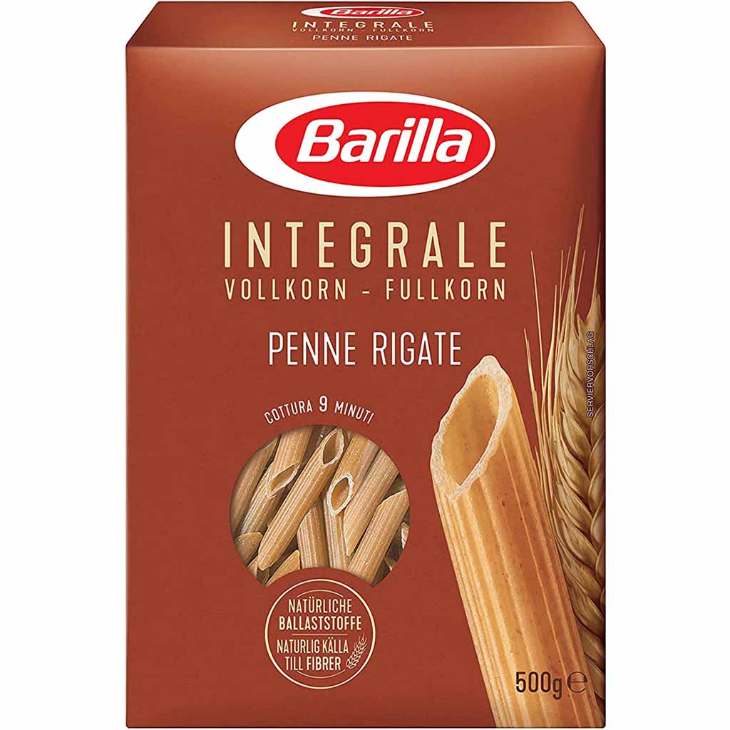 Barilla Nudeln Integrale Penne Rigate 500g MHD:1.12.24