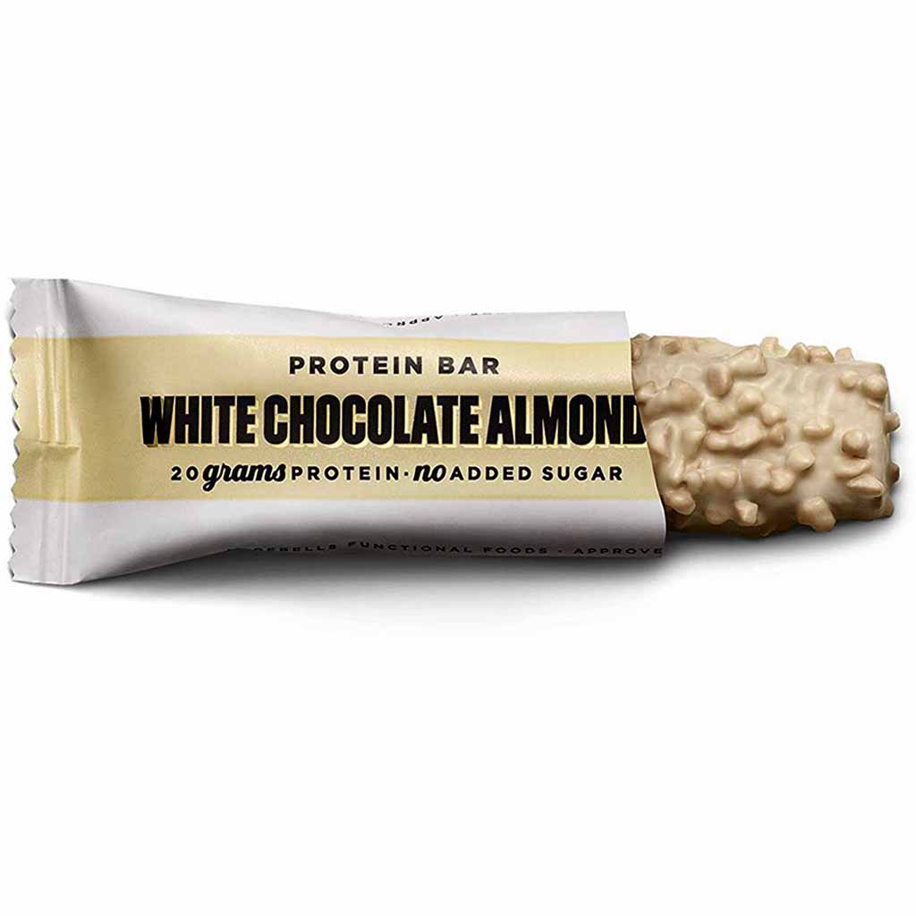 12x Barebells White Chocolate Almound Proteinriegel á 55g=660g MHD:20.2.25
