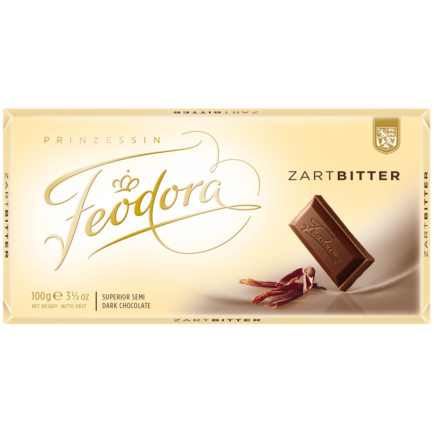 Feodora Tafelschokolade Zartbitter 100g MHD:5.10.25