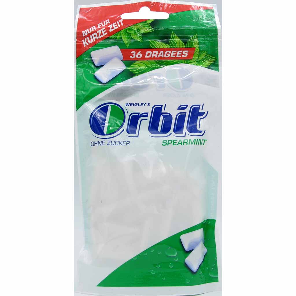 15x Wrigleys Orbit Spearment á 36 Dragees=540 Kaugummi MHD:13.6.20