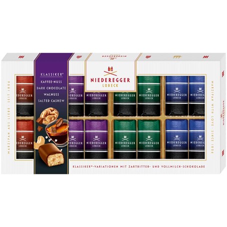 Niederegger Klassiker Dark Edition Variationen 200g MHD:4.11.24