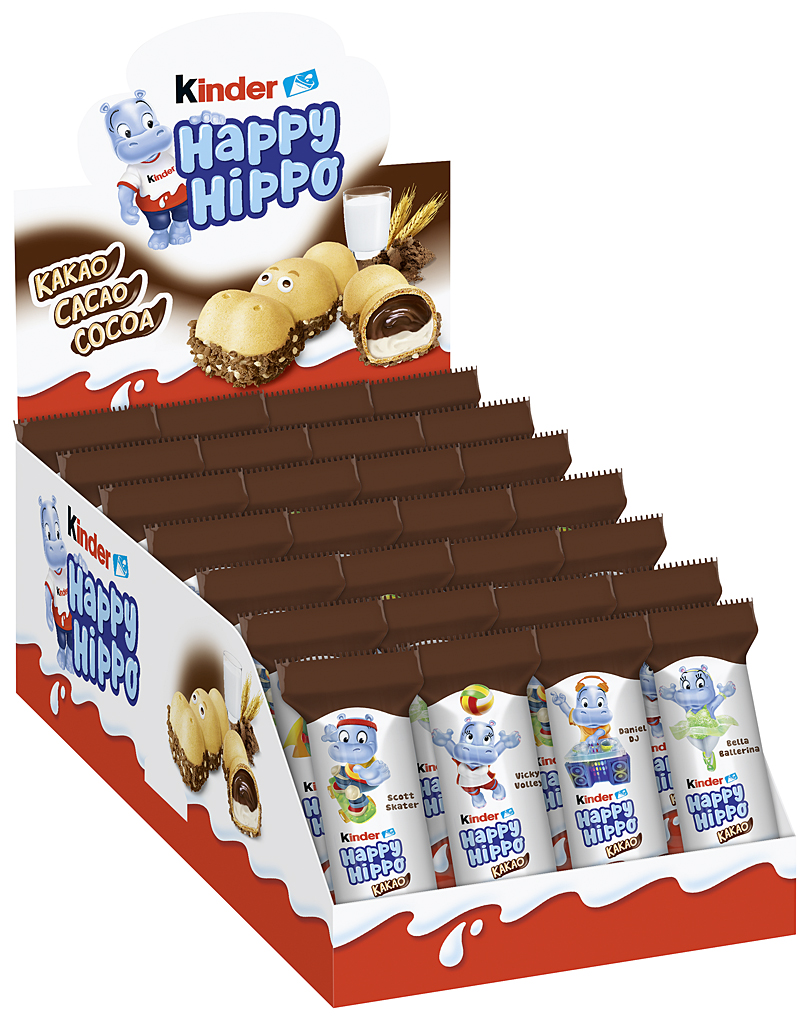 Kinder Happy Hippo Cacao 28x 20,7g=579g MHD:15.2.25