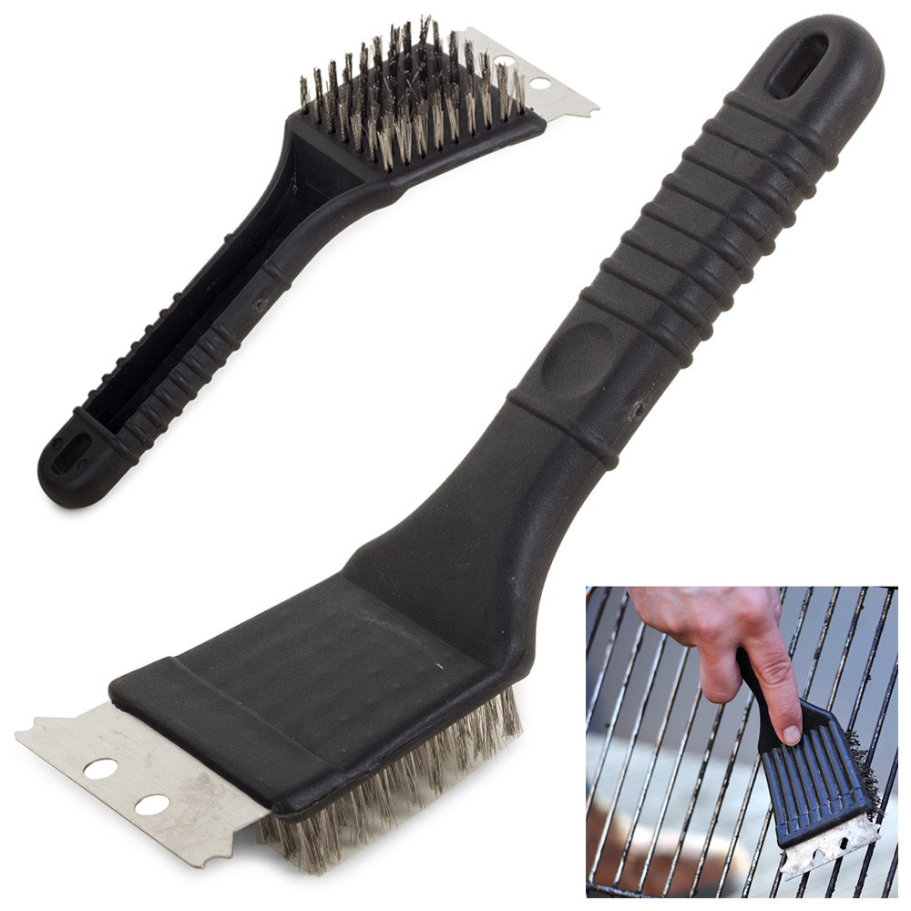 Grill und Grillschaber 2in1