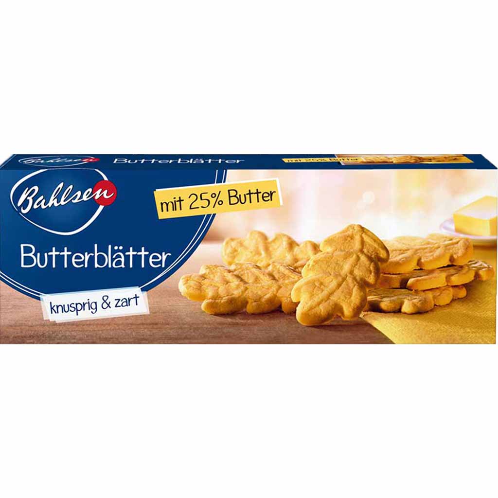 Bahlsen Butterblätter Buttergebäck 125g MHD:1.11.24