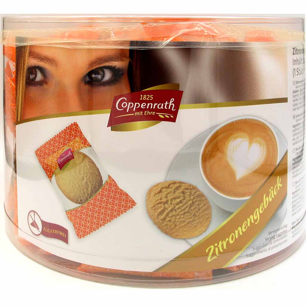 Coppenrath Zuckerfrei Zitronengebäck 50er 600g MHD:21.9.22