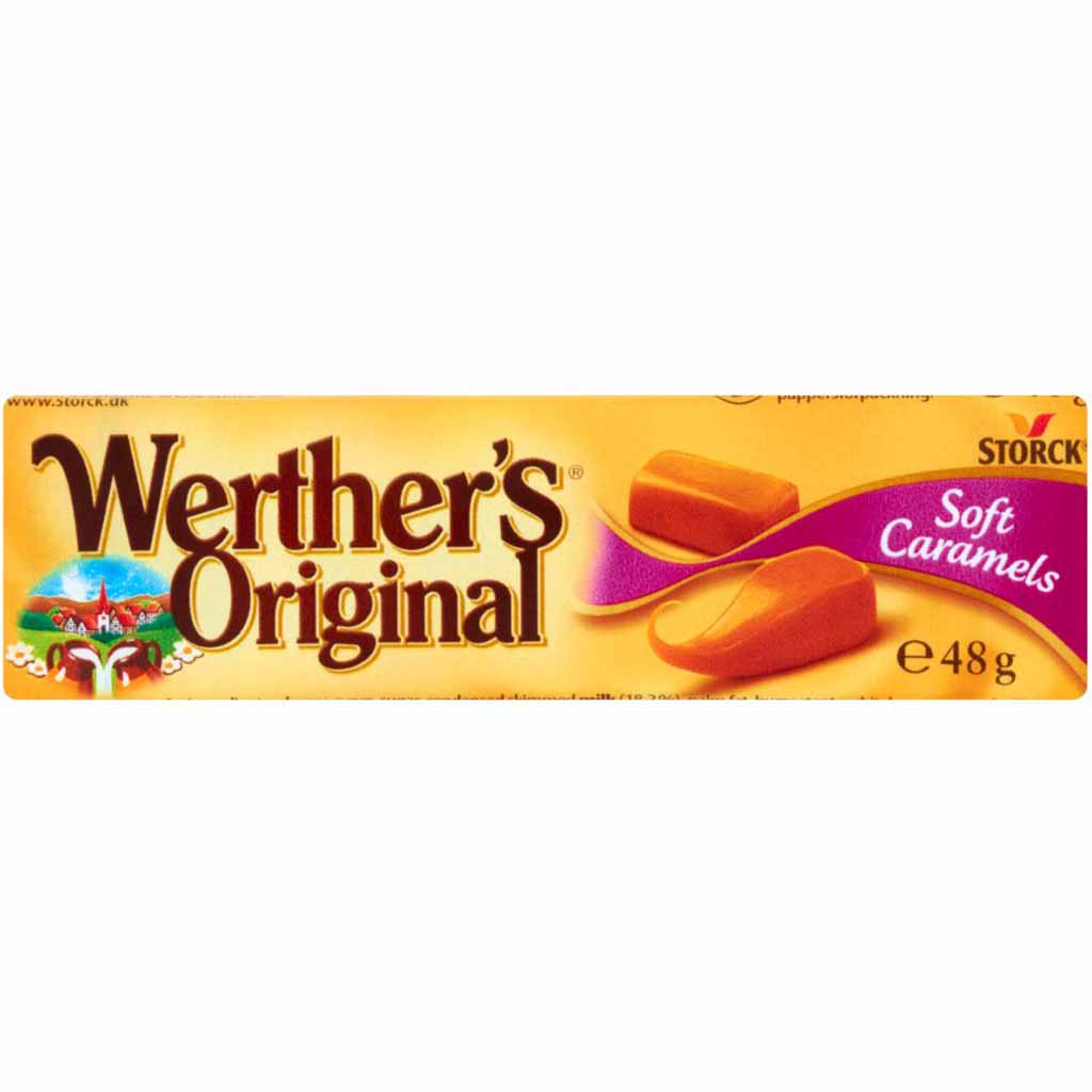 24x Werther Original Soft Caramels á 48g=1152g MHD:2/25