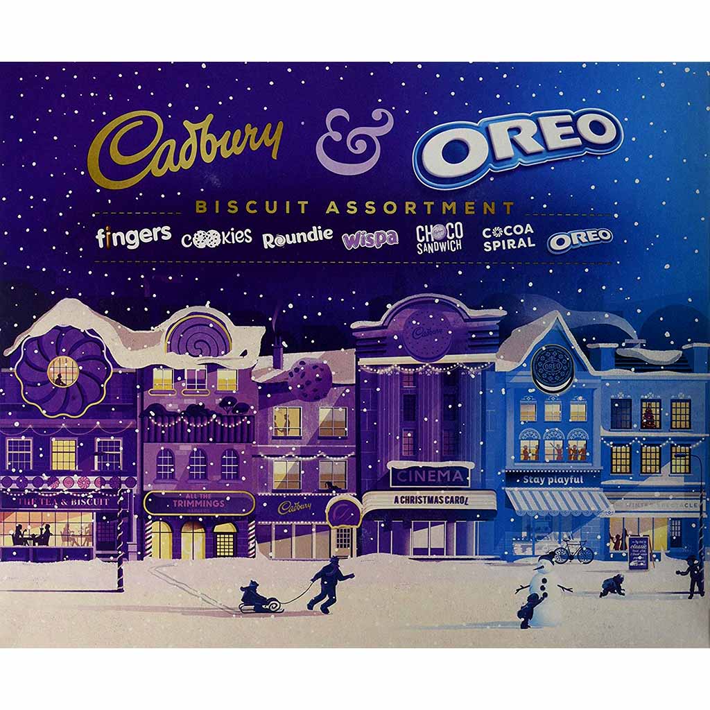 6x Cadbury & Oreo Assorted Biscuit Gebäckmischung á 500g=3kg MHD:20.2.20