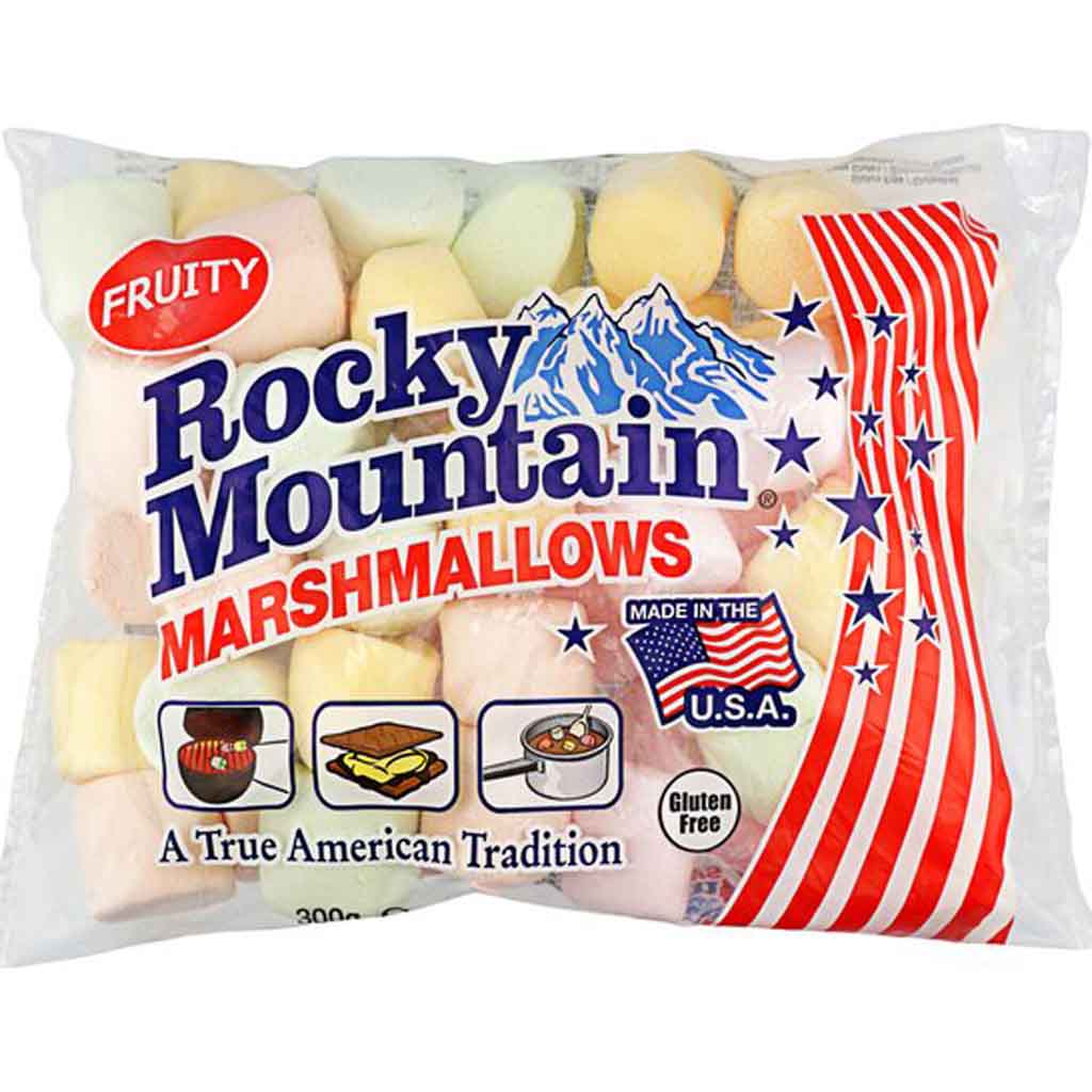 Rocky Mountain Marshmallows Fruity 300g MHD:8.2.25