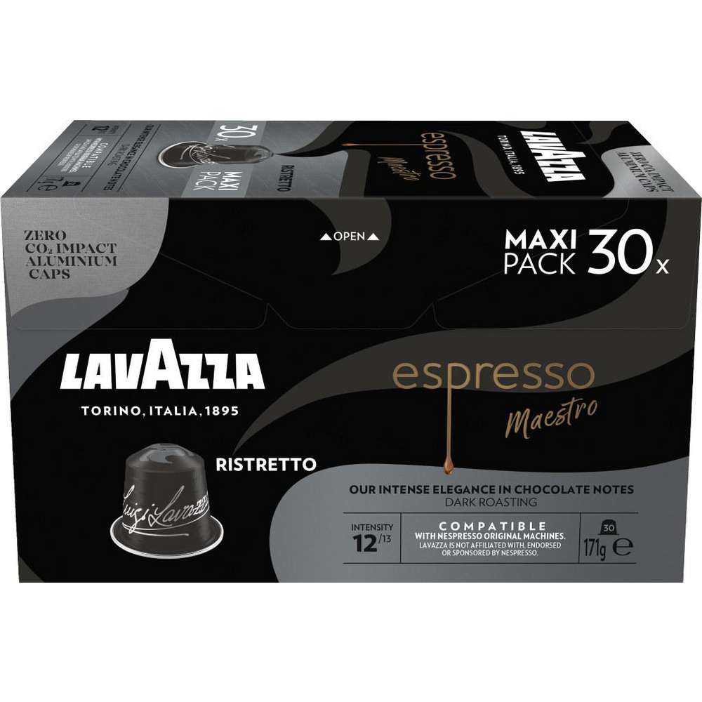 Lavazza Espresso Maestro Risteretto 30 Kapseln MHD:28.2.25