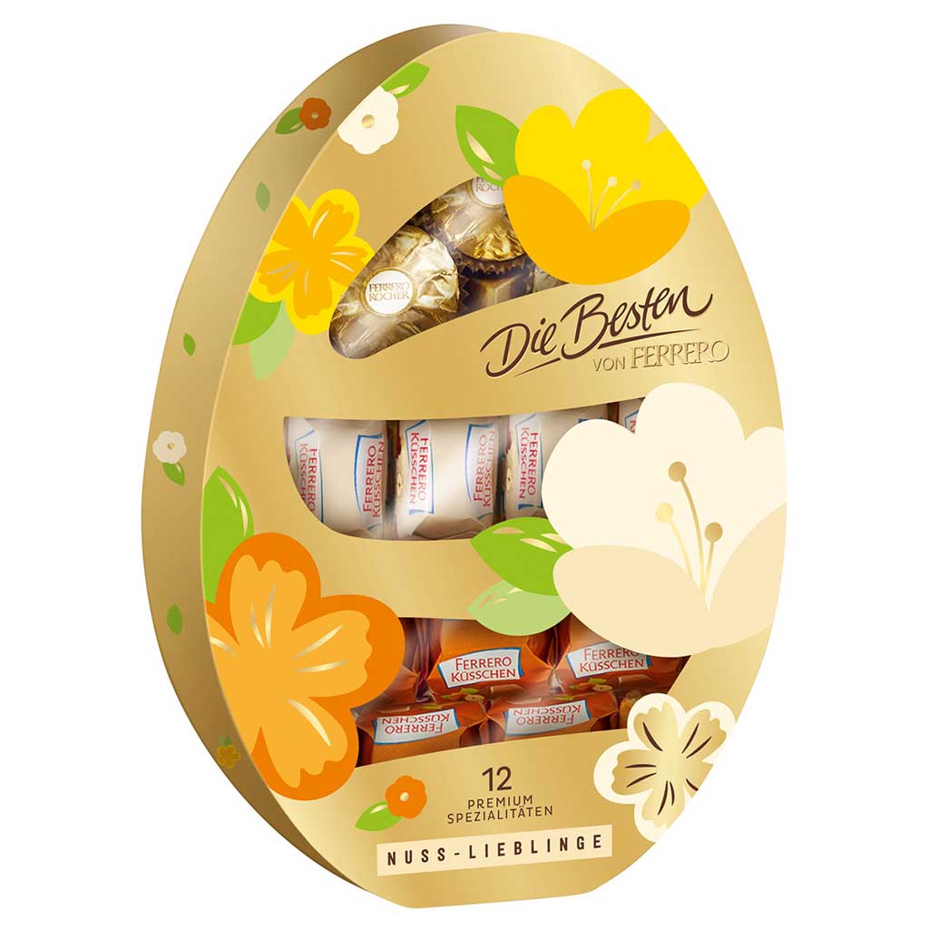 Ferrero Die Besten Nuss Lieblinge Osterei 12er 116g 8000500413586