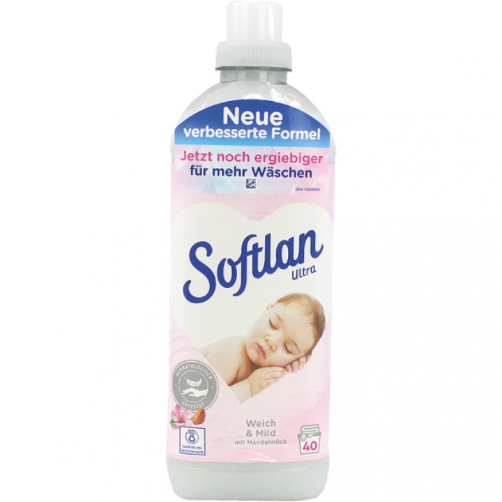 Softlan Weichspüler 1 Liter Weich & Mild