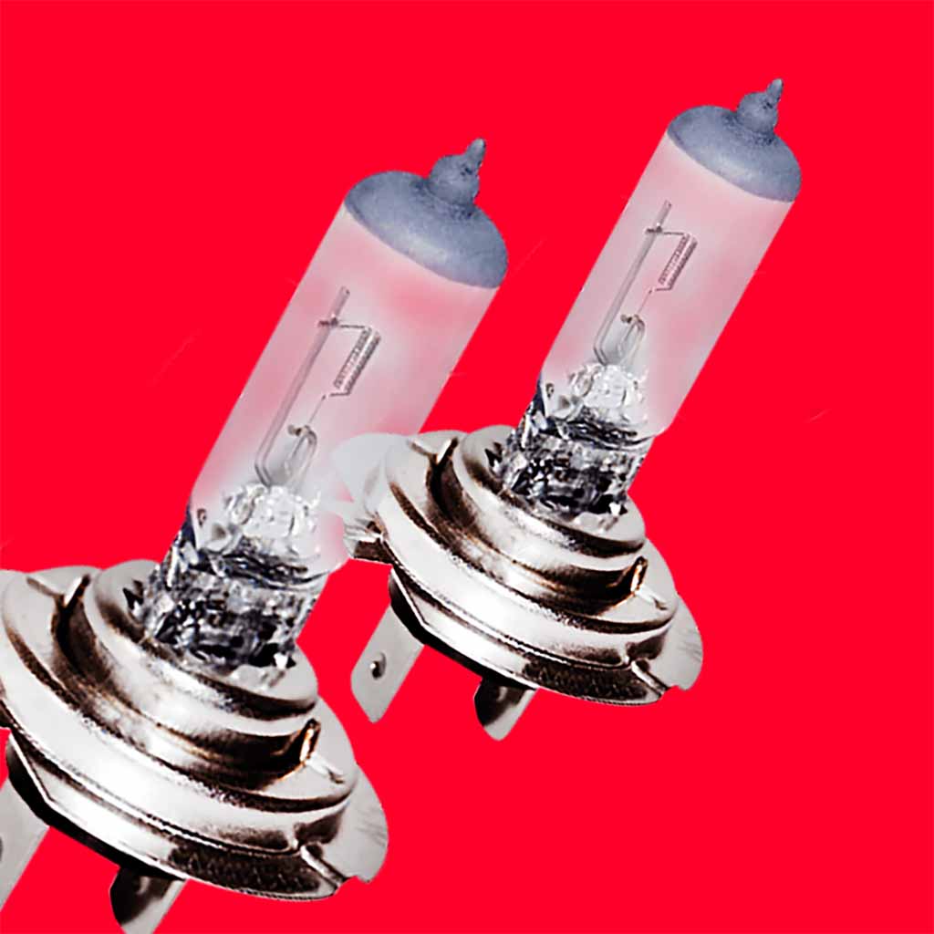2 H7 Halogen Autobirnen 12 Volt