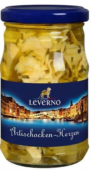 Leverno-Artischocken-Herzen