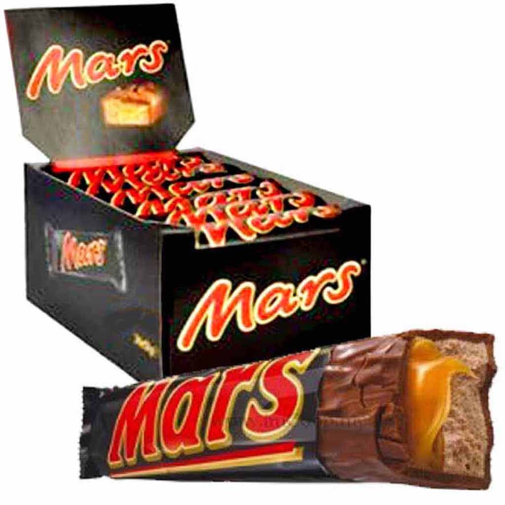 Mars Schokoriegel 24x 51g im Thekendisplay