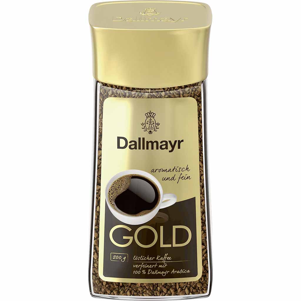 Dallmayr Gold löslicher Kaffee 200g MHD:28.2.26
