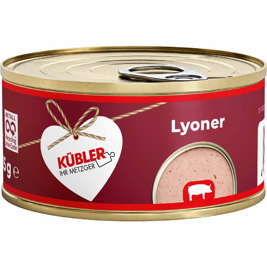 Küblers Lyoner 125g