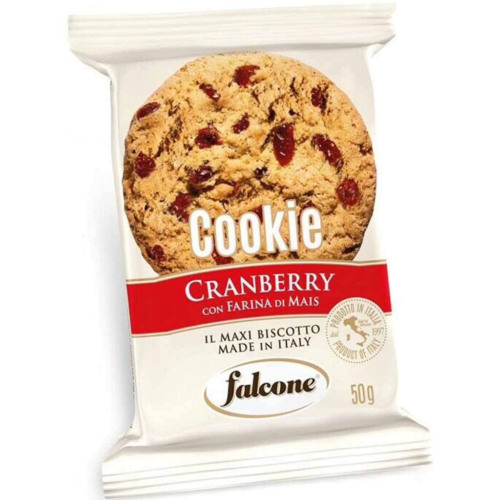 40x Falcone XXL-Cookies Cranberry á 50g=2kg MHD:25.7.25