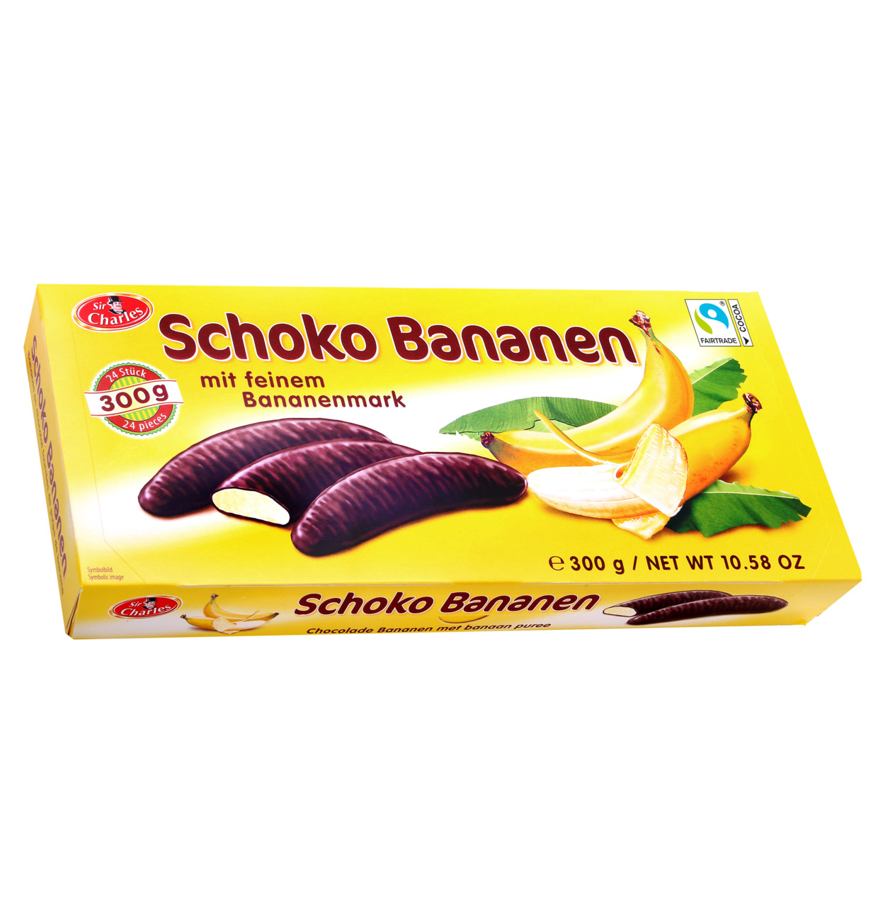 Sir Charles Schokobananen 300g MHD:30.4.25