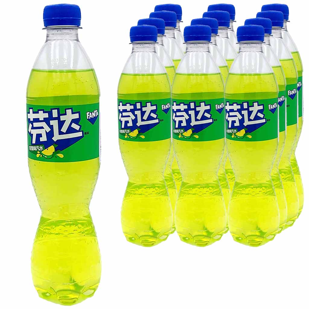 12x Fanta Green Apple PET á 0,5L=6L