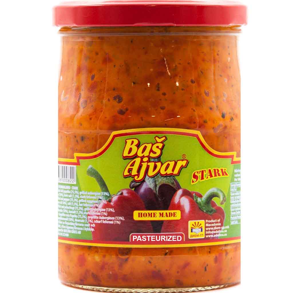 Bas Ajvar HOT 530g MHD:9.9.24