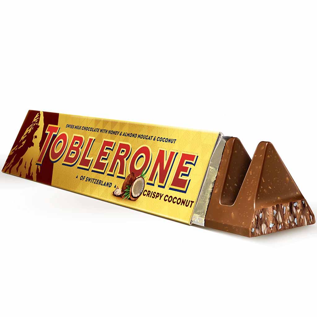 Toblerone Crispy Coconut 360g MHD:25.7.20