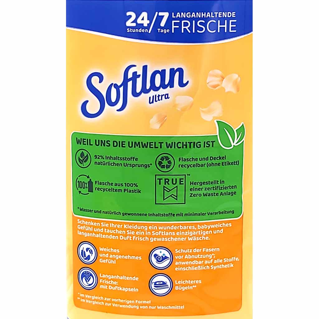 Softlan Ultra Weichspüler Vanille & Orchidee 1L, 8718951580329
