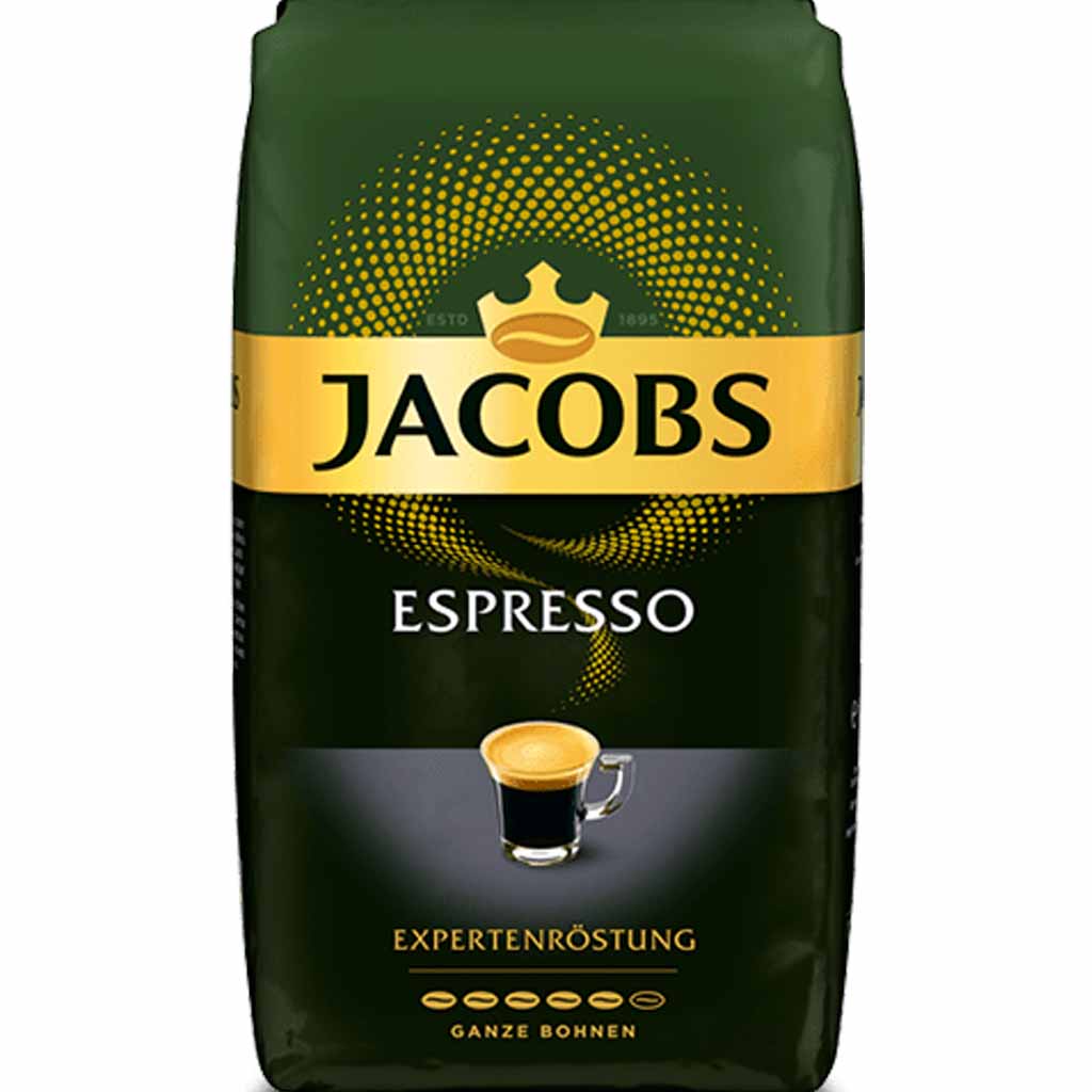 Jacobs Espresso Expertenröstung ganze Kaffeebohnen 1000g MHD:14.5.25