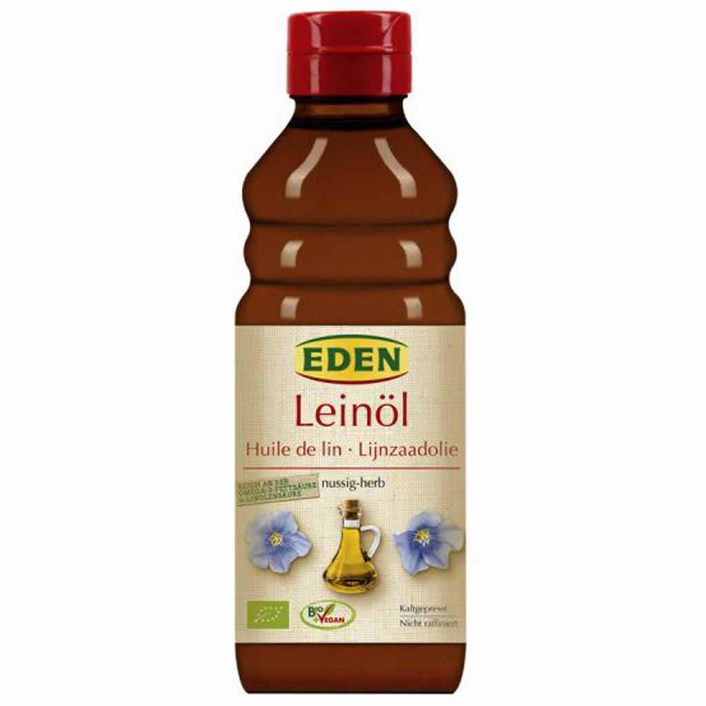 Eden Bio Leinöl nussig-herb 250ml MHD:27.3.20