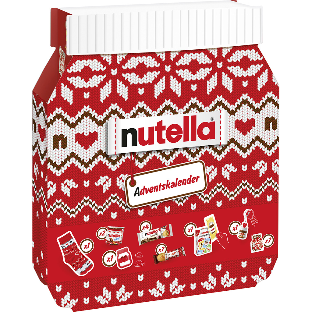Nutella Adventskalender 528g MHD:20.4.25