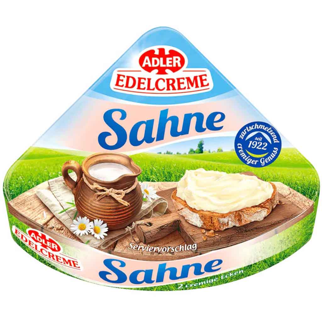 Adler Edelcreme Schmelzkäse Sahne 100g
