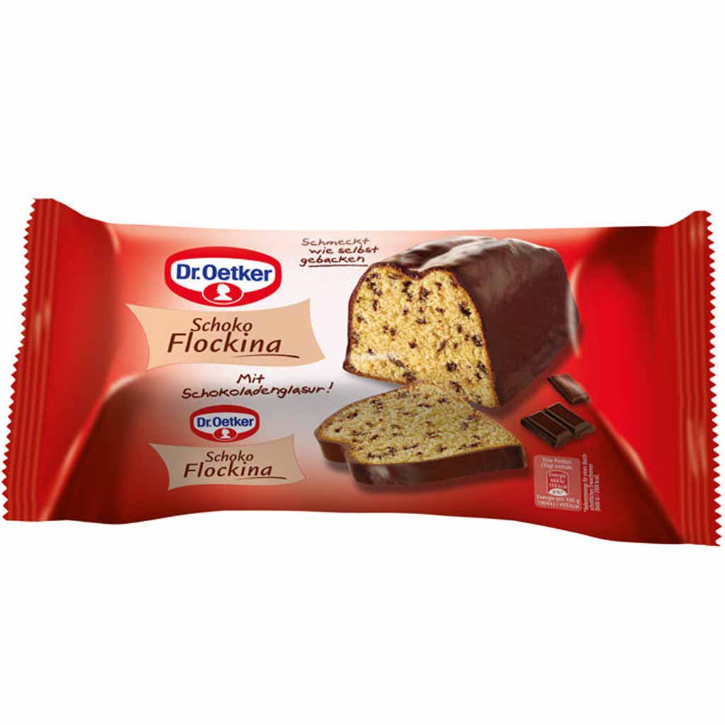 Dr.Oetker Folienkuchen Schoko Flockina 350g MHD:11.5.21