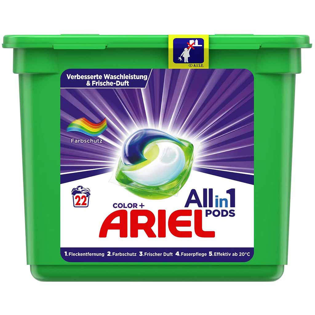Ariel All-in-1 Pods Color+ 22WL 578,6g