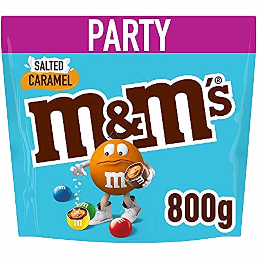 M&Ms Salted Caramel 800g MHD:6.4.25