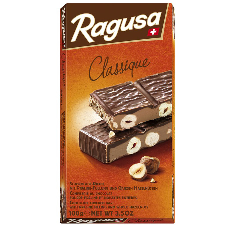 Ragusa Classique 100g Schweizer Premium Tafelschokolade MHD:28.2.25