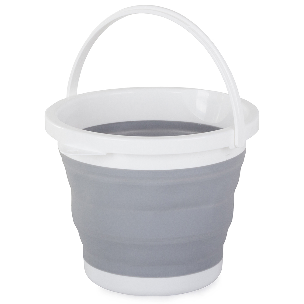 Zusammenklappbarer Silikoneimer 5 Liter