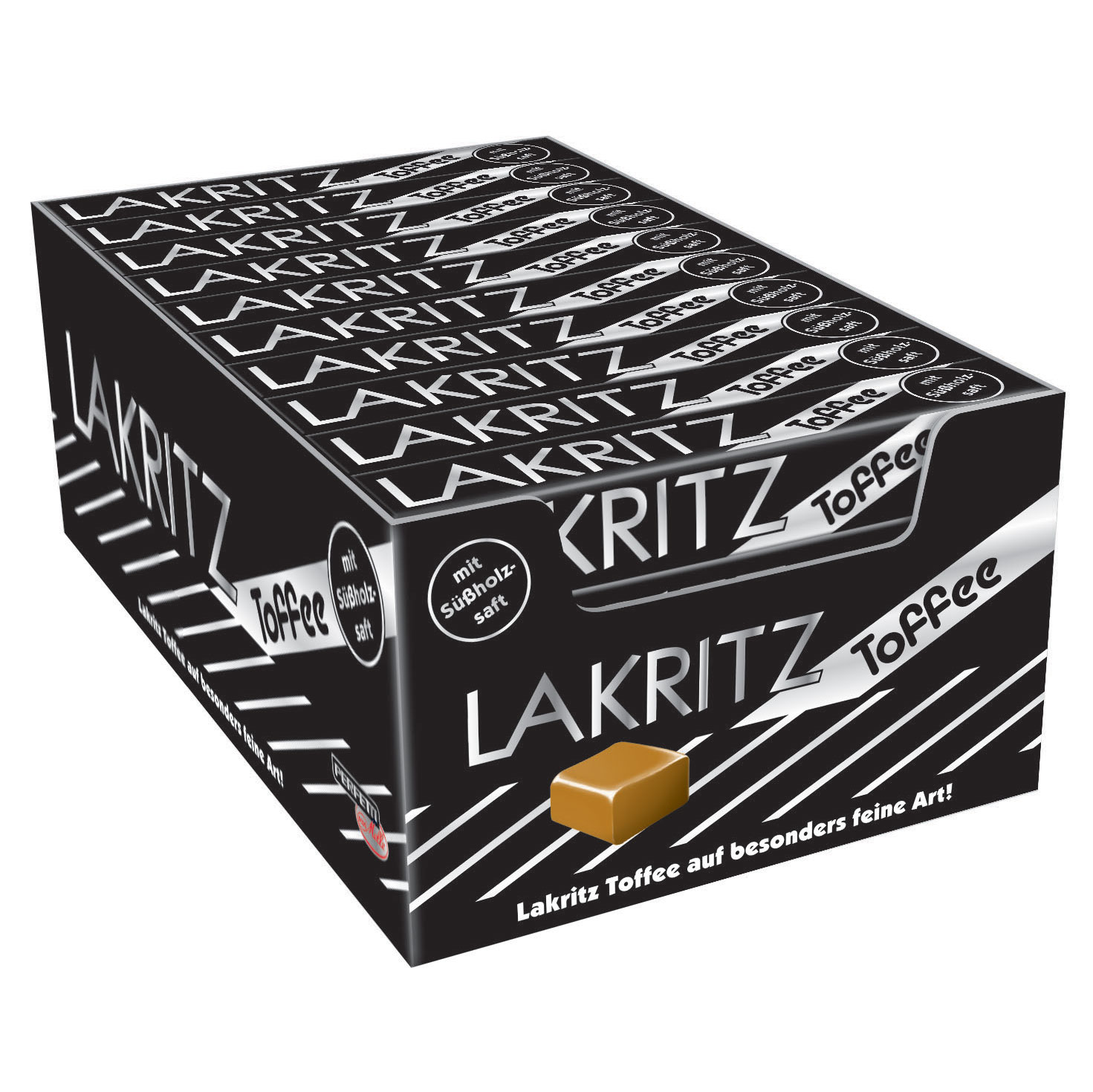 Perfetti van Melle Lakritz Toffee 40x 41g MHD:30.8.24