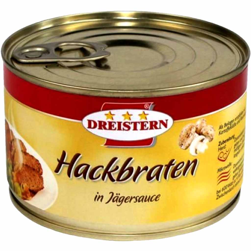 Dreistern Hackbraten in Jägersauce 400g MHD:4.12.23