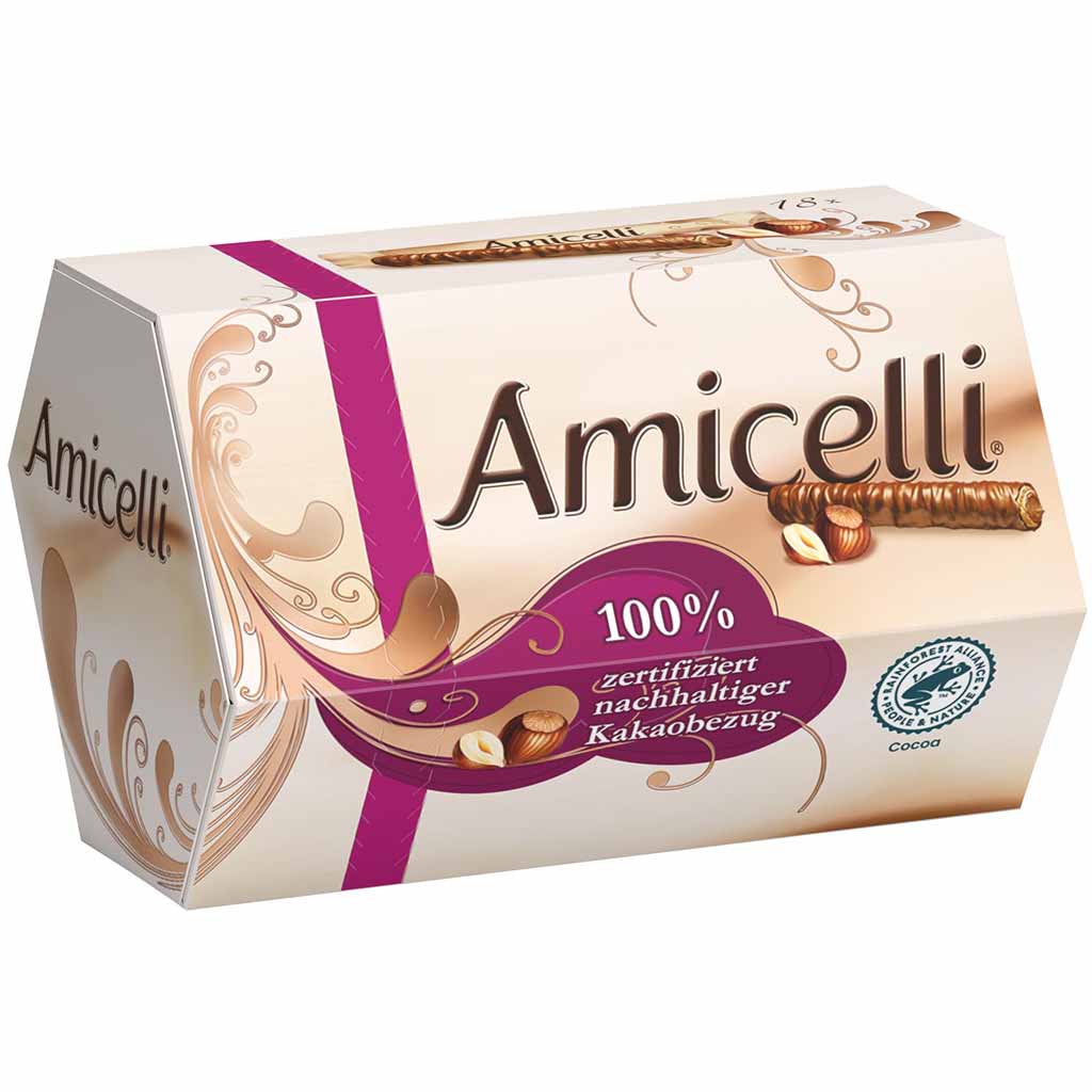 Amicelli Waffelröllchen 200g MHD:19.2.25