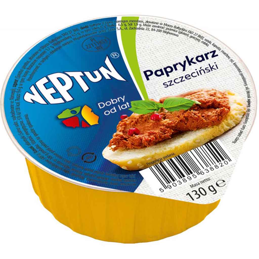 Neptun Paprykarz Stettin Fischzubereitung 130g MHD:30.7.22