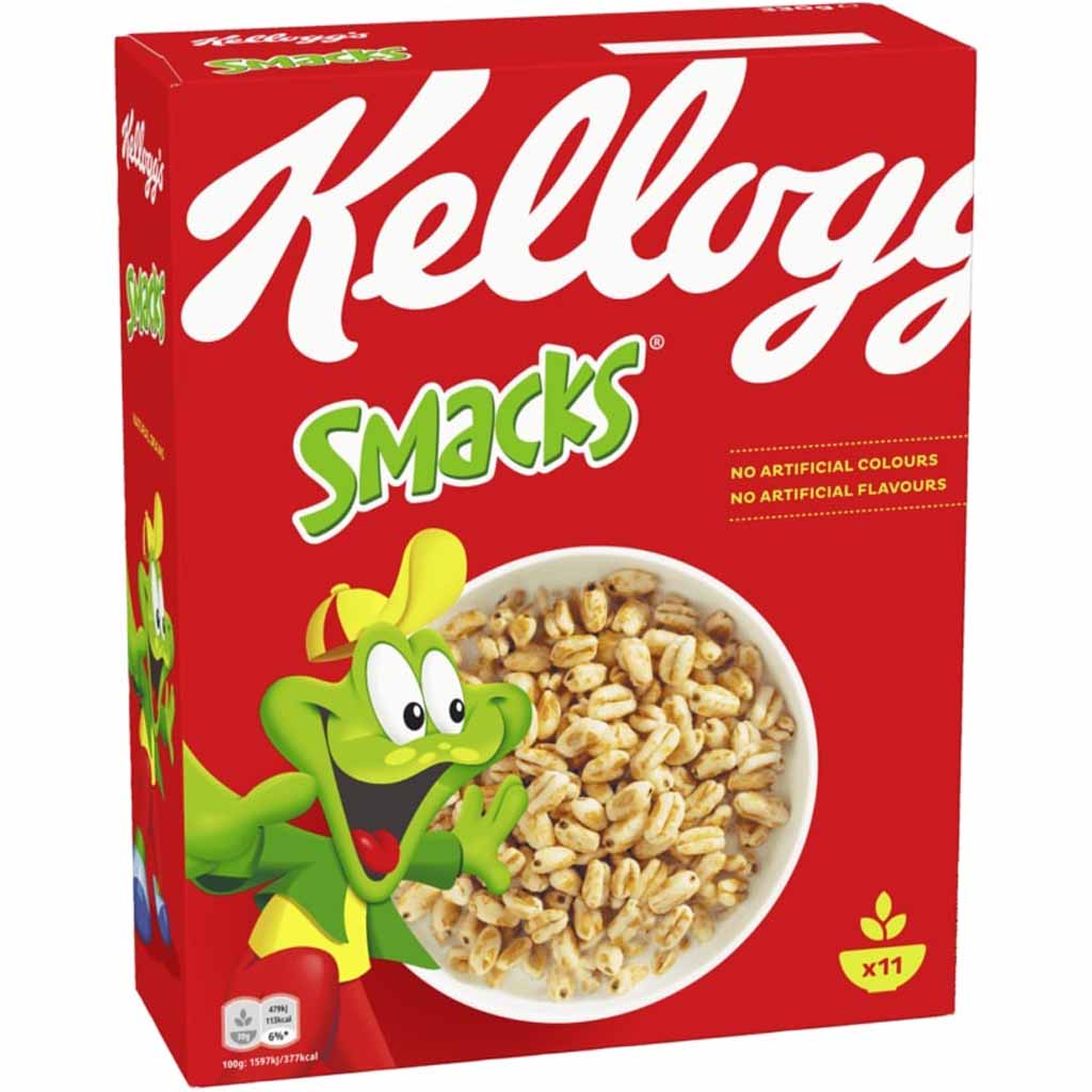 Kelloggs Smacks 330g MHD:25.4.24