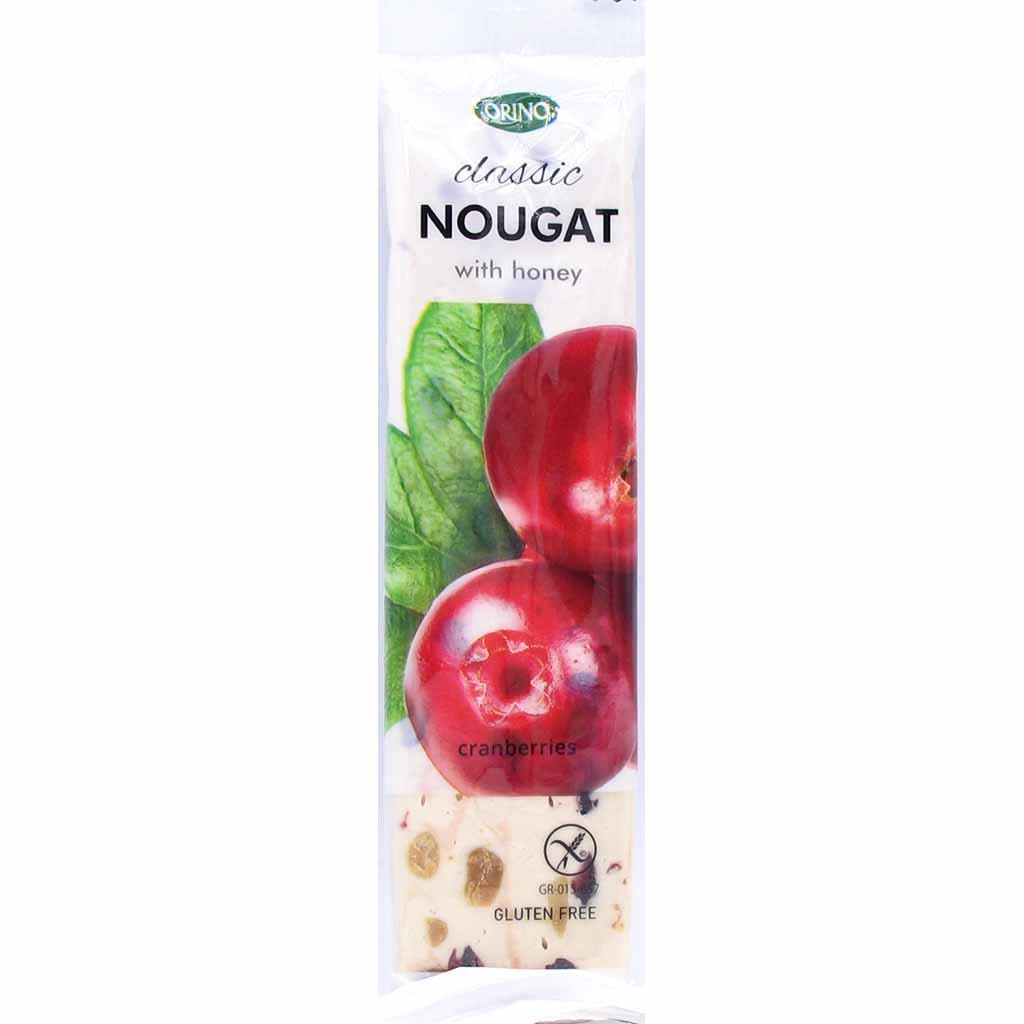 12x Cretamel Nougat Classic mit Honig & Cranberries á 70g=840g MHD:13.1.21