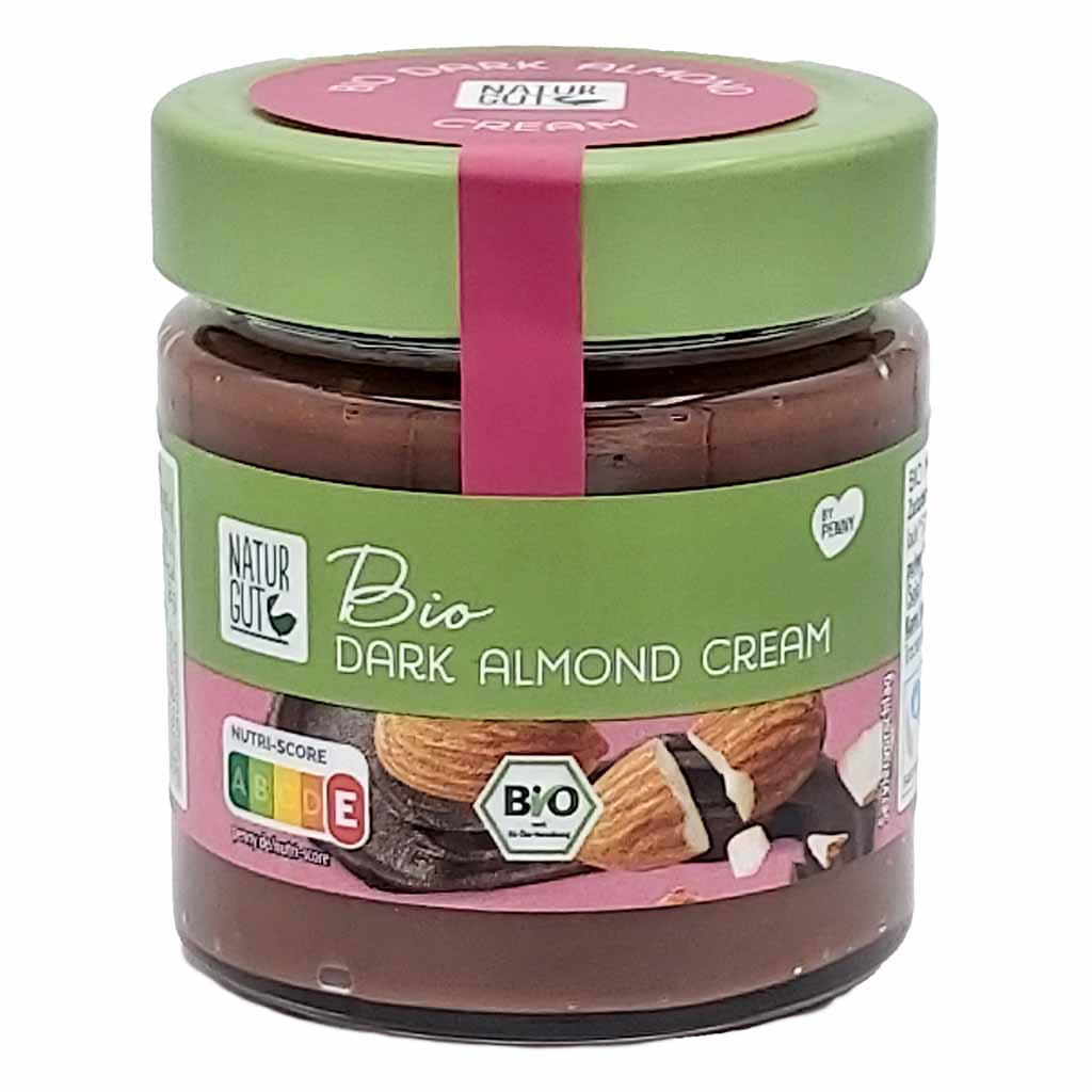 Brinkers Natur Gut Bio dark Almond Cream 200g EAN 22390264
