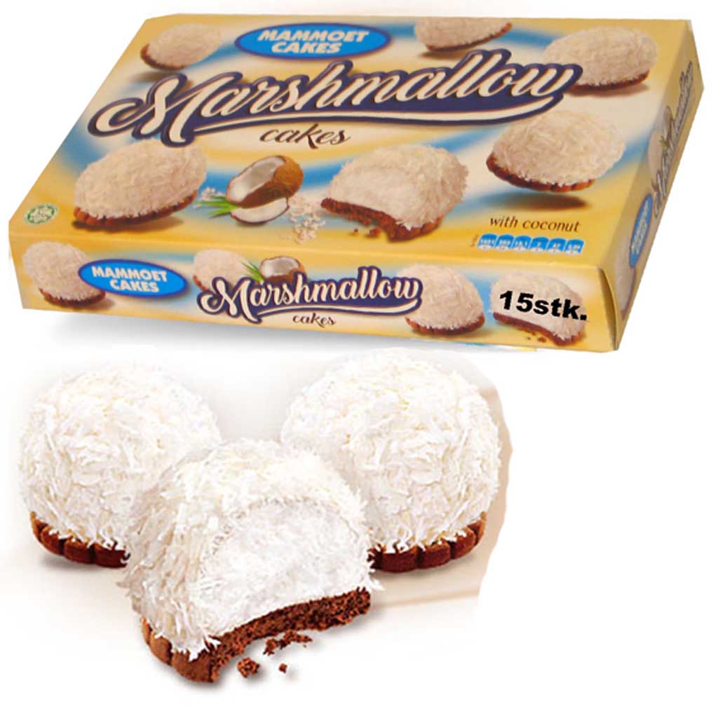 Mammoet Cocos Marshmallows 175g MHD:12.1.22