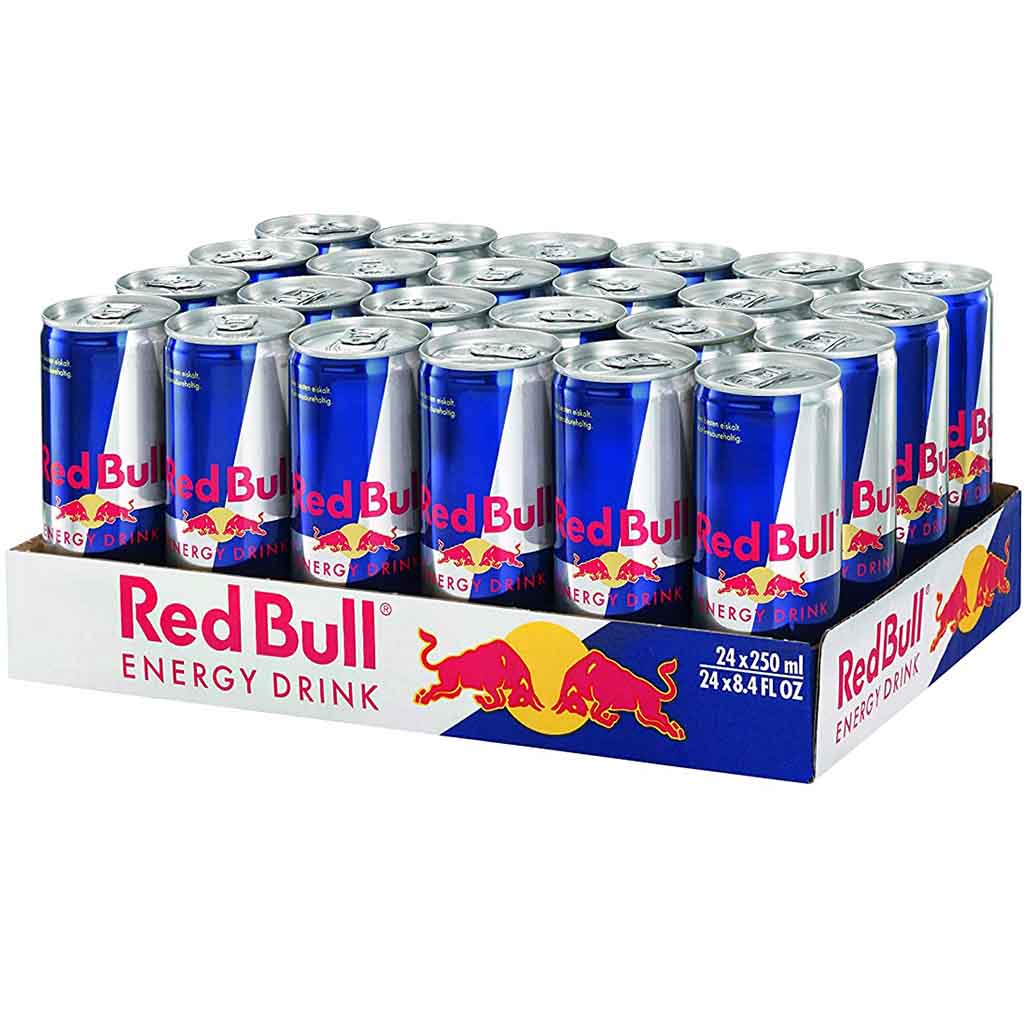 24x Red Bull Energy Drink DOSE á 250ml=6L MHD:17.5.26