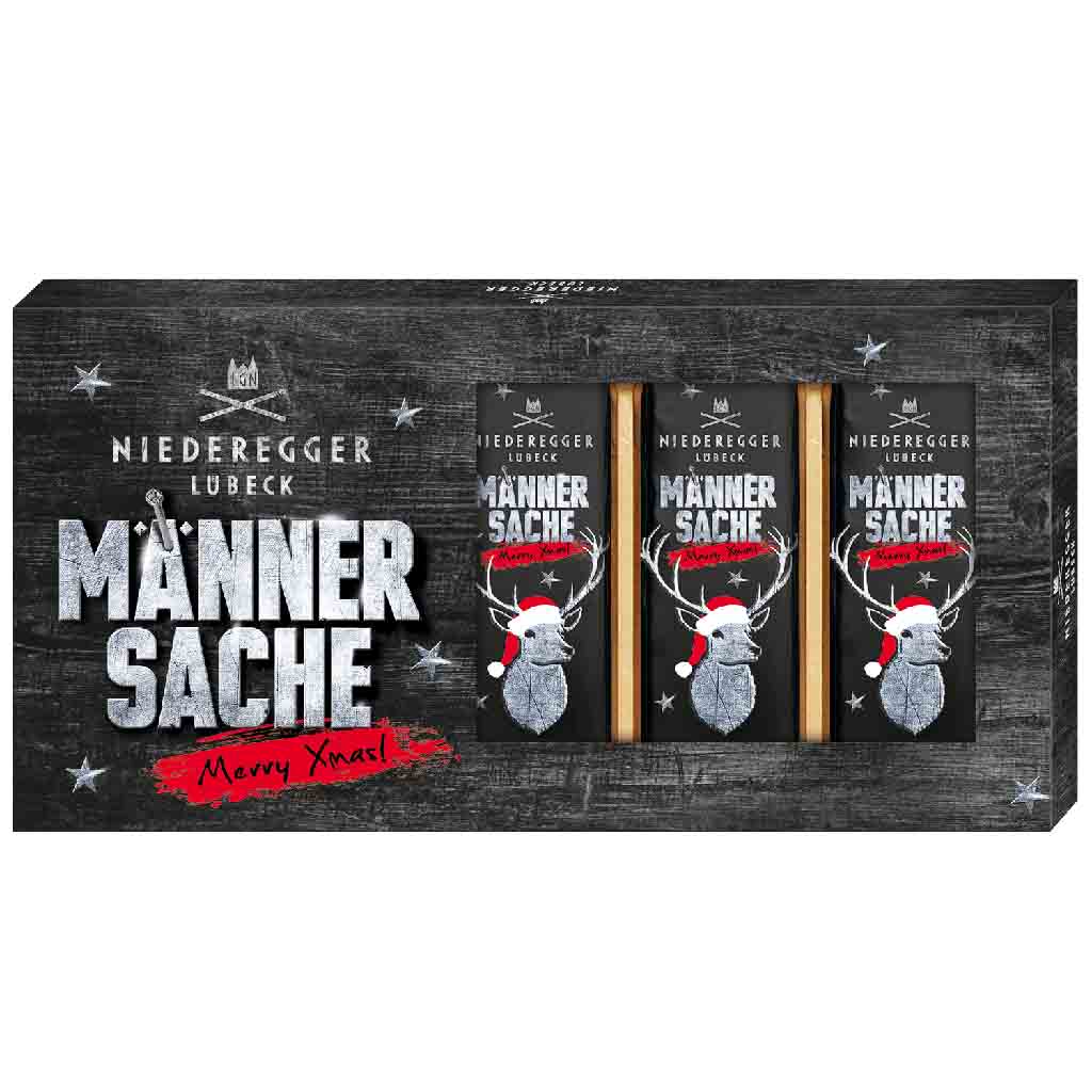 Niederegger Männersache Marzipan Minibrote Weihnachten 175g MHD:7.5.24