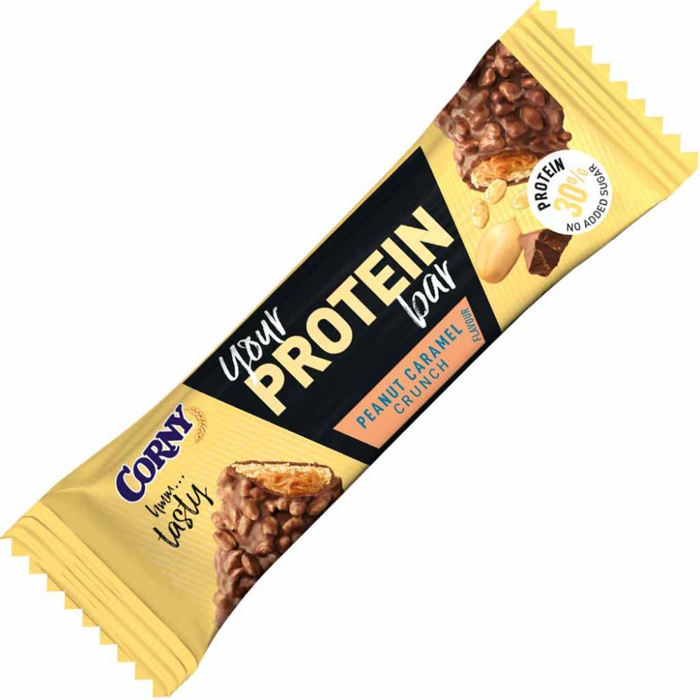 12x Corny your Protein bar Peanut Caramel Crunch á 45g=540g MHD:4.5.24